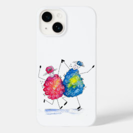 Funda Para iPhone 14 De Case-Mate Ovejas bailando caprichosamente