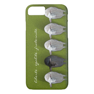 Funda Para iPhone 8/7 Ovejas blancas negras cinco