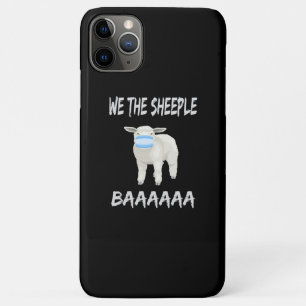 Funda Para iPhone 11 Pro Max Ovejas con máscaras divertidas gaviota con másca