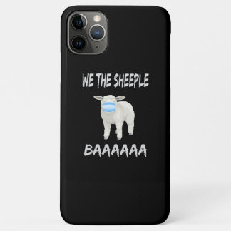 Funda Para iPhone 11 Pro Max Ovejas con máscaras divertidas | gaviota con másca