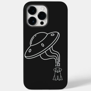 Funda Para iPhone 14 Pro Max De Case-Mate OVNI alienígena Secuestrando A Un Cachorro De Perr