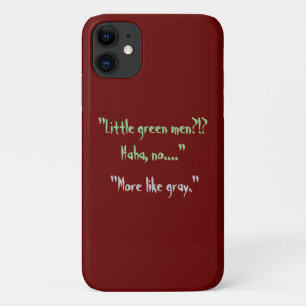 iPhone 11 ovnilogía avistamiento de aliens - funda para iPho