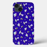 OVNIs, rostros alienígenas y estrellas de fondo az