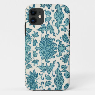 Funda Para iPhone 11 Owen Jones Ex.'s of Chinese Ornament, Blue-Green