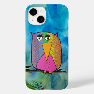 Funda Para iPhone 14 De Case-Mate Owl "Arte de niños"
