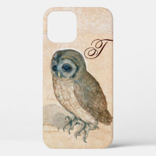 Funda Para iPhone 12 OWL , PIink ,Sepia Monograma