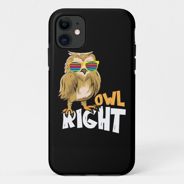 Funda De Case-Mate Para iPhone Owl Right (Reverso)