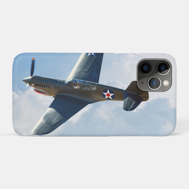 FUNDA DE Case-Mate PARA iPhone P-40 CURTISS WARHAWK FIGHTER SQUADRON (Reverso (horizontal))