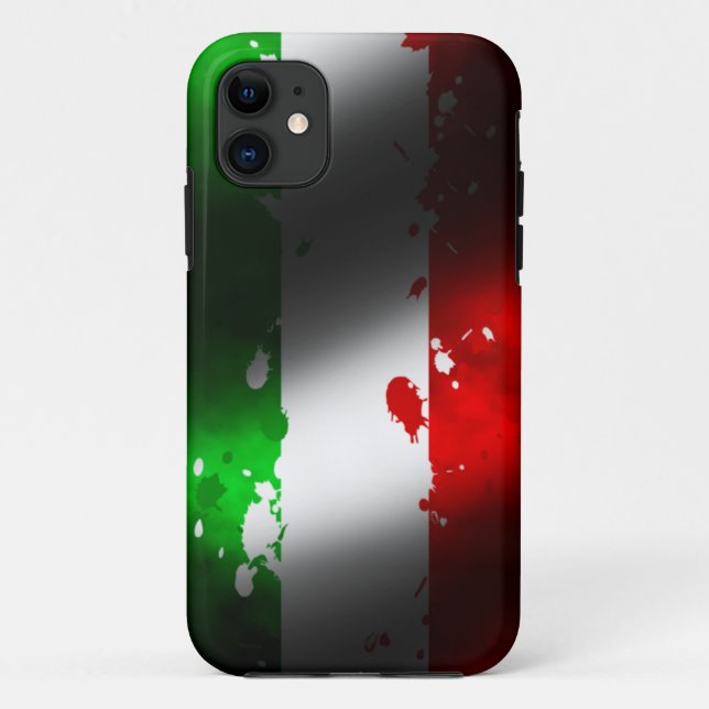 Funda De Case-Mate Para iPhone Pabellón Italiano Iphone 5 Funda-Funda (Reverso)