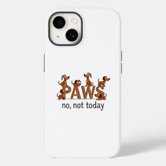 Funda Para iPhone 14 De Case-Mate Pack of Paws: Fun Dog Squad - "No, No Hoy"