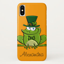 Funda Para iPhone X Paddy O'Frog