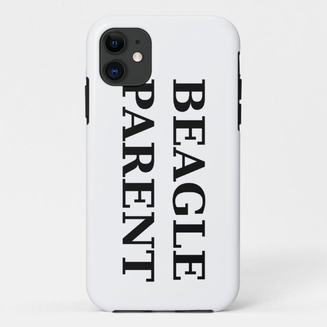 Funda De Case-Mate Para iPhone padre beagle (Reverso)