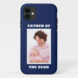 Funda Para iPhone 11 Padre Del Año Personalizado Personalizado Foto Pap