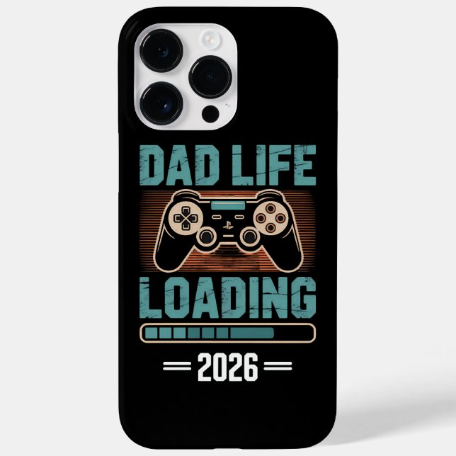 Funda De Case-Mate Para iPhone Padre Esperanzado Vida de Papá Cargando 2026 (Reverso)