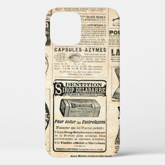 Funda Para iPhone 12 Página de un periódico con publicidad - Enfermedad