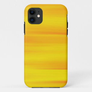 Funda Para iPhone 11 Paint Naranja fondo amarillo