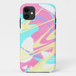 Funda Para iPhone 11 Paint Splatt Resumen Arte