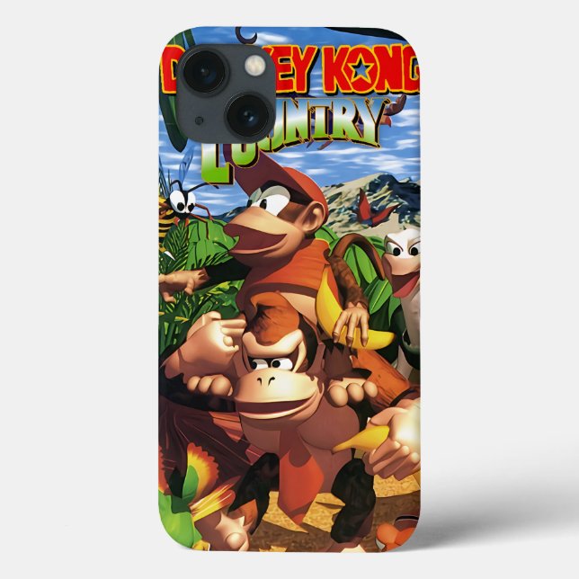 Funda De Case-Mate Para iPhone País de Donkey Kong (Reverso)