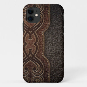 Funda Para iPhone 11 País occidental del vaquero del marrón rústico 