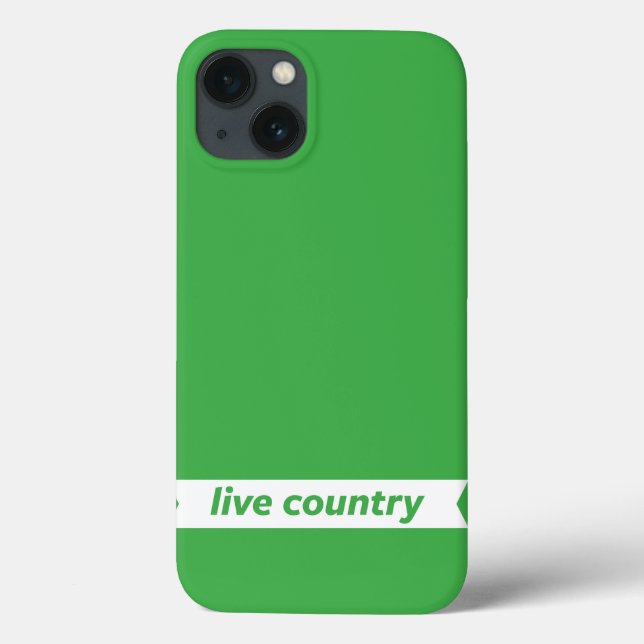 Funda De Case-Mate Para iPhone País vivo (Reverso)