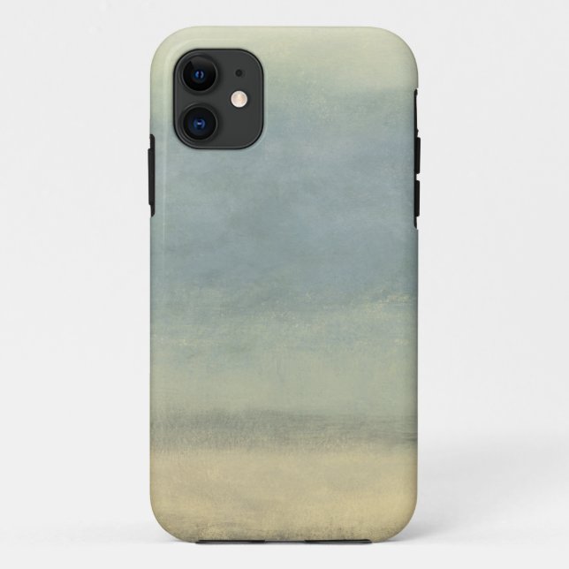 Funda De Case-Mate Para iPhone Paisaje abstracto con cielo sobreemitido (Reverso)