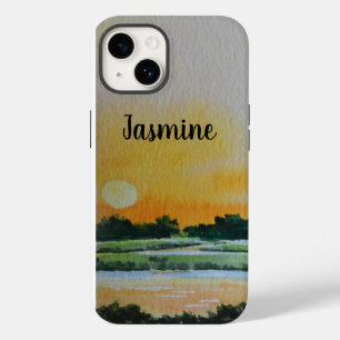 Funda Para iPhone 14 De Case-Mate paisaje artístico acuarela artístico Funda-Mate