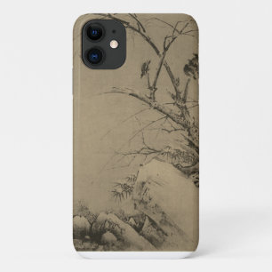 Funda Para iPhone 11 Paisaje chino con rocas y árboles