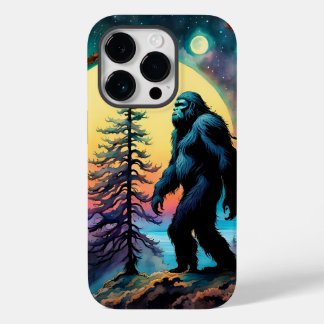 Funda Para iPhone 14 Pro De Case-Mate Paisaje Colorido de Sasquatch en Gone Squatchin'