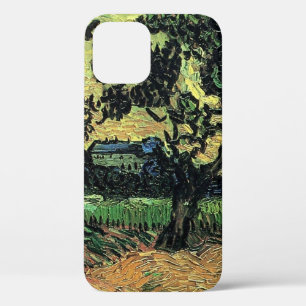 Funda Para iPhone 12 Paisaje con el Castillo de Auvers por Vincent van 