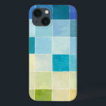 Funda Para iPhone 13 Paisaje con plazas Pixilares Multicolores<br><div class="desc">Megan Meagher creó este artículo utilizando un estilo conocido como pixelación digital. Los artistas usan programas de computadora para diseñar y dibujar sus piezas,  produciendo representaciones impresionistas de escenarios del mundo real. Si te gusta el arte abstracto,  experimental,  ¡esta impresión es para ti!</div>