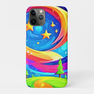 Funda Para iPhone 11 Pro Paisaje Cósmico: Una aventura celeste