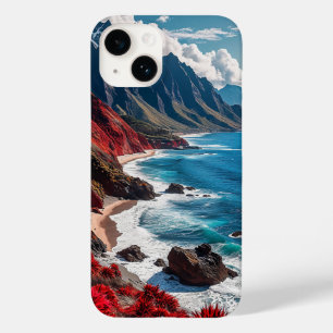 Funda Para iPhone 14 De Case-Mate Paisaje costero con acantilados rojos vibrantes