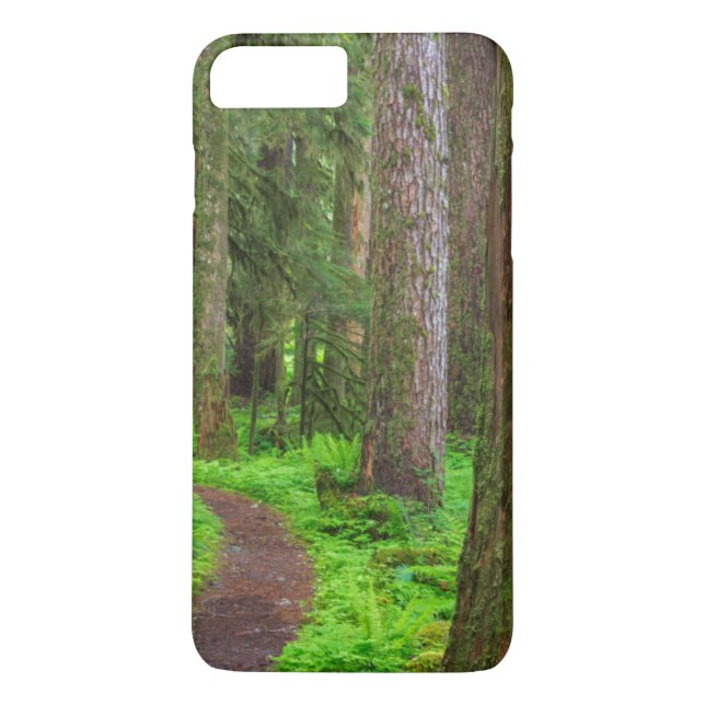 Funda De Case-Mate Para iPhone Paisaje de bosque maduro (Reverso)
