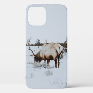 FUNDA PARA iPhone 12 PAISAJE DE INVIERNO CON CERVEZA