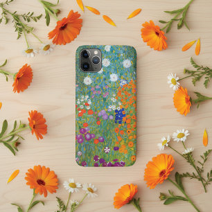 Funda Para iPhone 11 Pro Max Paisaje de los Jardín de Flores Gustav Klimt