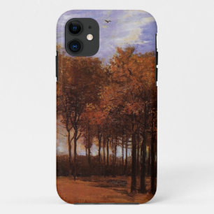 Funda Para iPhone 11 Paisaje de otoño por Van Gogh.