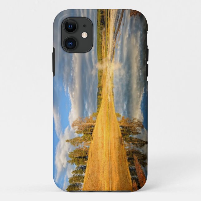 Funda De Case-Mate Para iPhone Paisaje de Yellowstone (Reverso)