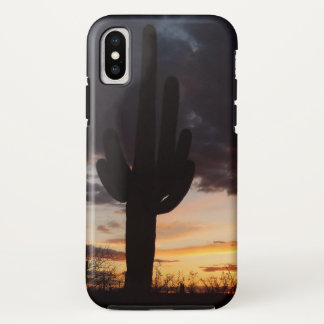 Funda Para iPhone XS Paisaje del desierto Saguaro Sunset III Arizona