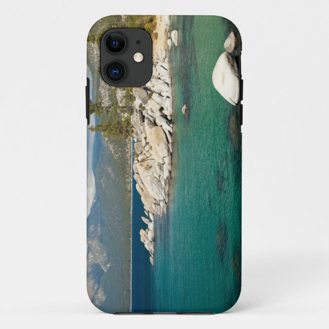 Funda De Case-Mate Para iPhone Paisaje del lago Tahoe (Reverso)