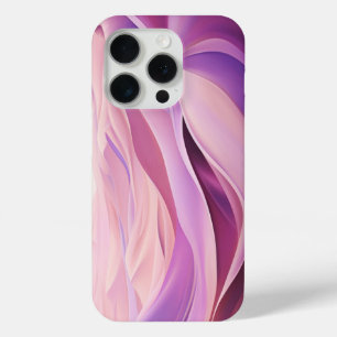 Funda Para iPhone 15 Pro Paisaje en tonos rosas