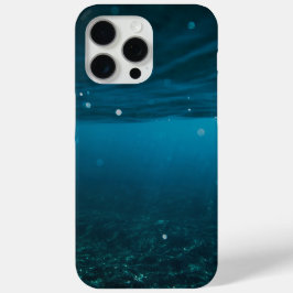 Funda Para iPhone 15 Pro Max Paisaje marino con playa, gran ola y caso de mar