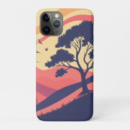 Funda Para iPhone 11 Pro Paisaje Serene Sunset