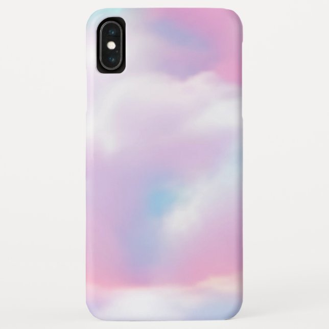 Funda De Case-Mate Para iPhone Paisaje suave y ensueño para pastel (Reverso)