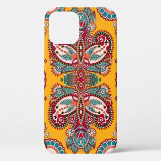 Funda Para iPhone 12 Paisley bandanna floral ornamental tradicional. Yo