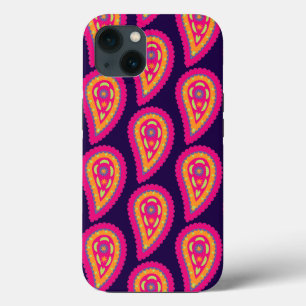 Funda Para iPhone 13 Paisley Colorido