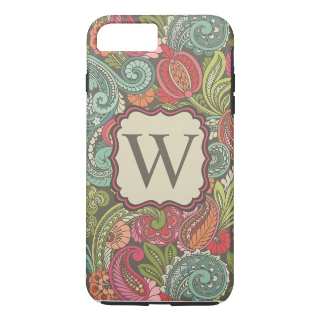 Funda De Case-Mate Para iPhone Paisley Cyngalese (Reverso)