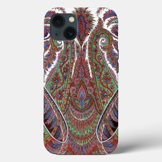 Funda De Case-Mate Para iPhone Paisley Design #11 en SusieJayne (Reverso )