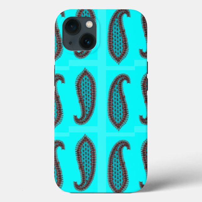 Funda De Case-Mate Para iPhone Paisley Design #8 en SusieJayne (Reverso )