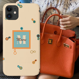 Funda Para iPhone 11 Paisley híbrida vagamente dispersa en retro oscuro