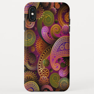 Funda Para iPhone XS Max Paisley Purple
